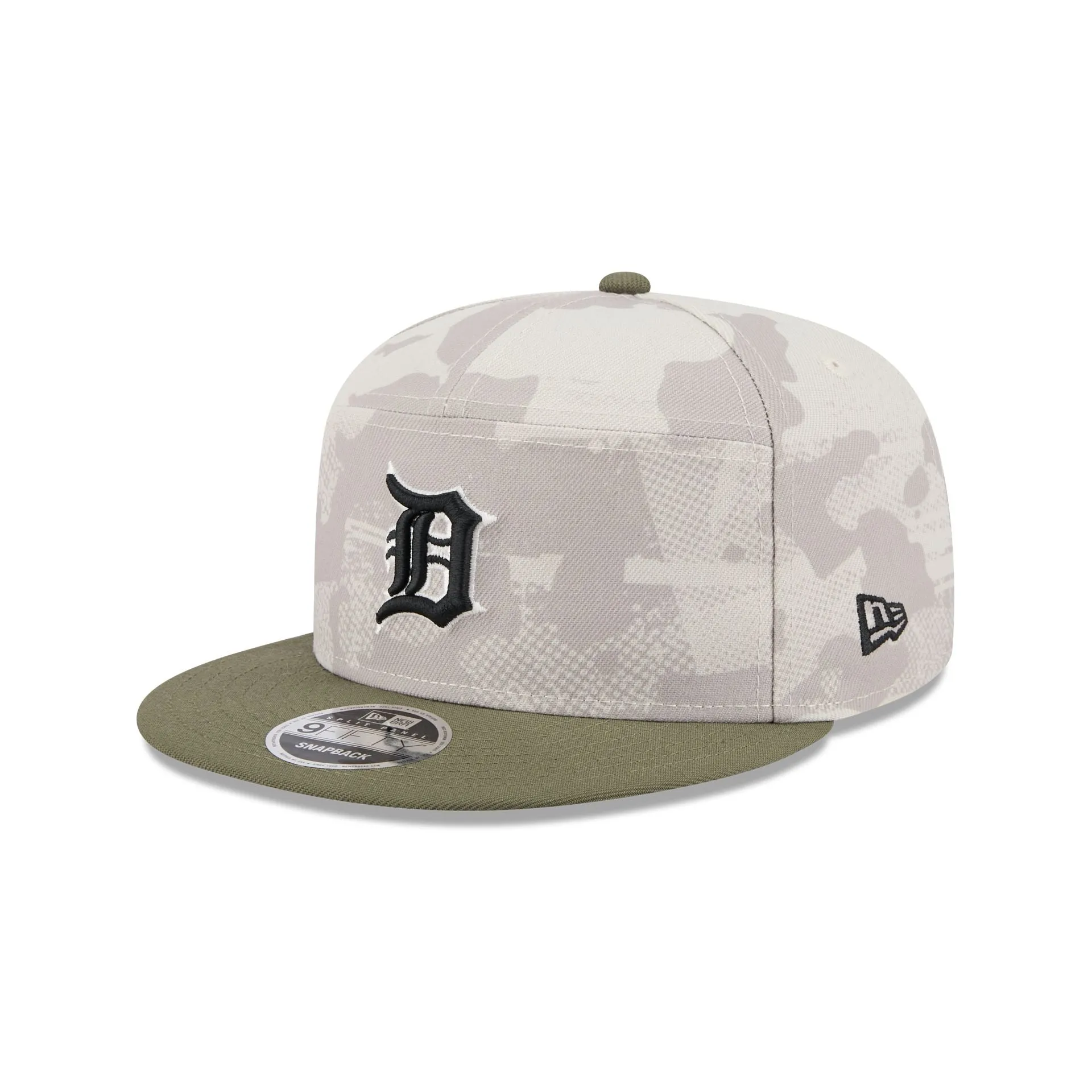 Detroit Tigers Armed Forces Day 2025 Split Panel 9FIFTY Snapback Hat sold by New Era product image thumbnail 3