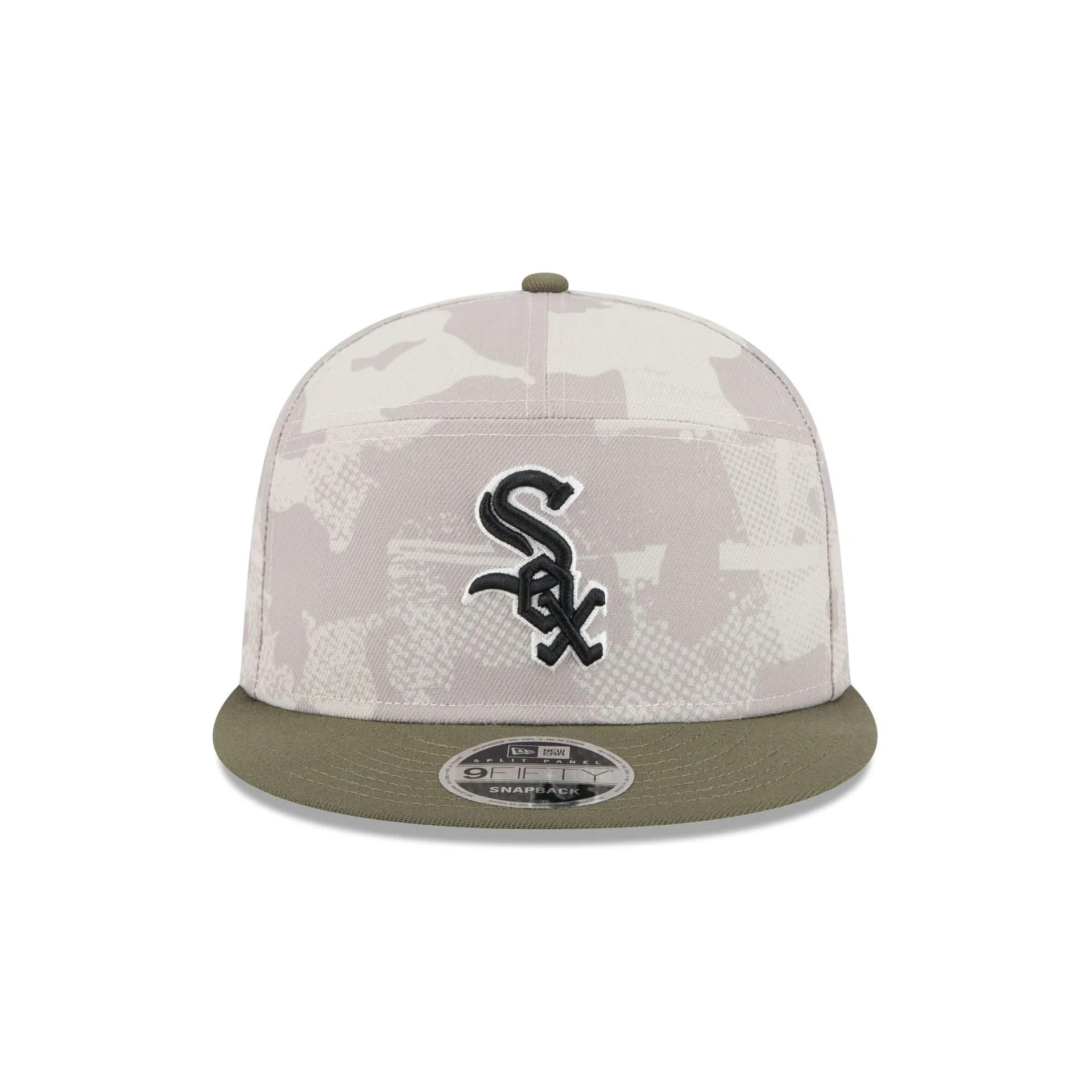 Chicago White Sox Armed Forces Day 2025 Split Panel 9FIFTY Snapback Hat sold by New Era product image thumbnail 2