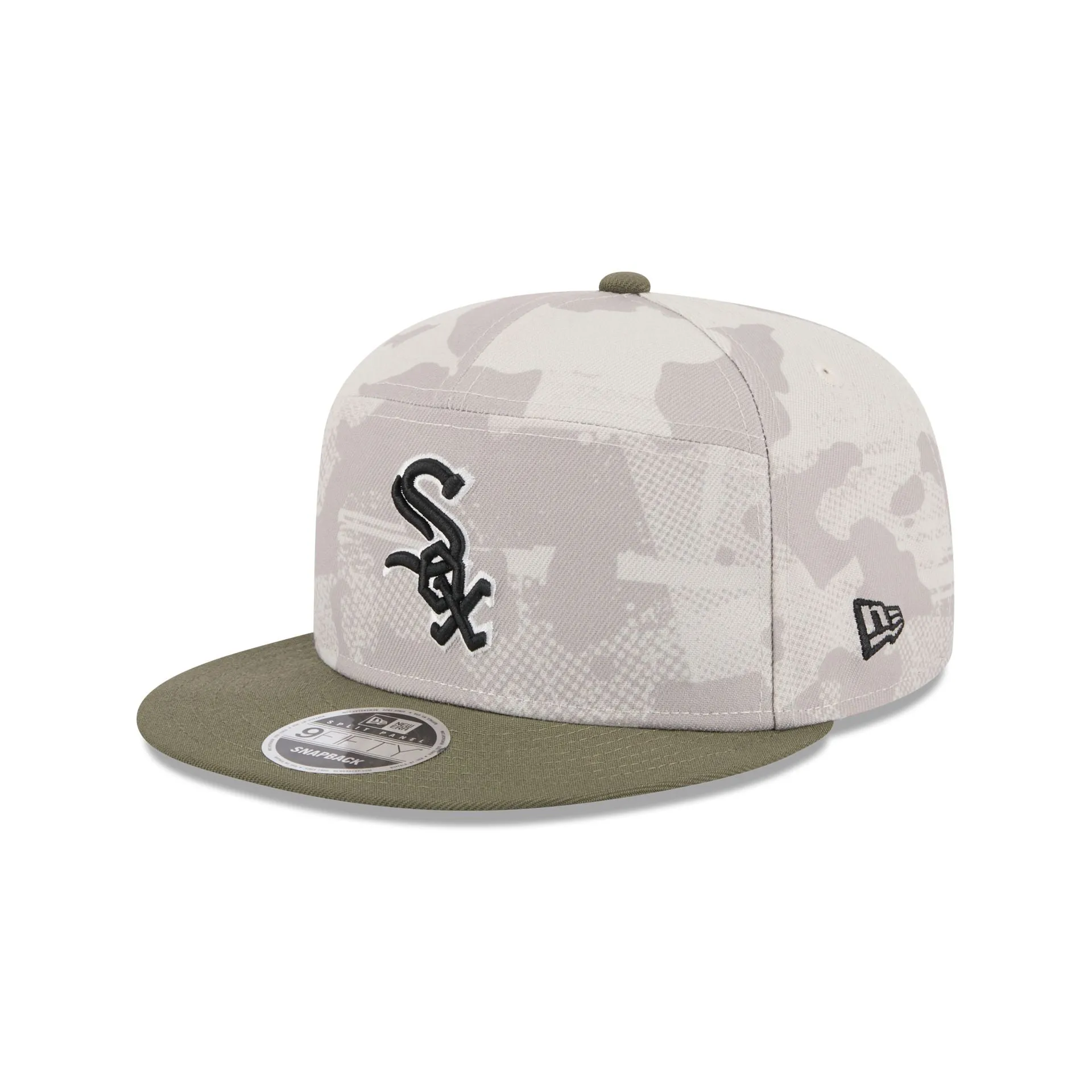 Chicago White Sox Armed Forces Day 2025 Split Panel 9FIFTY Snapback Hat sold by New Era product image thumbnail 3