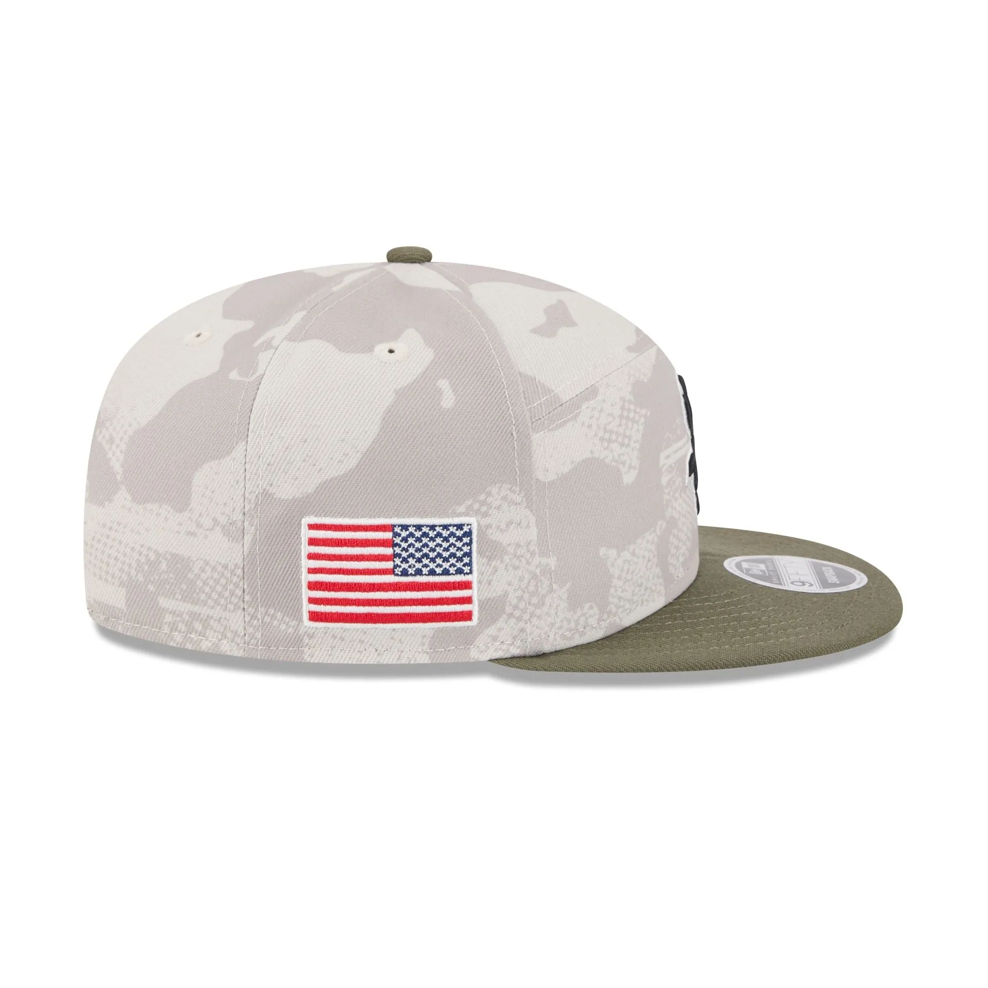 Chicago White Sox Armed Forces Day 2025 Split Panel 9FIFTY Snapback Hat sold by New Era product image thumbnail 4