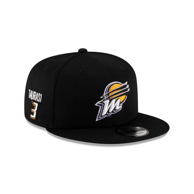 Phoenix Mercury Diana Taurasi Black 9FIFTY Snapback Hat sold by New Era