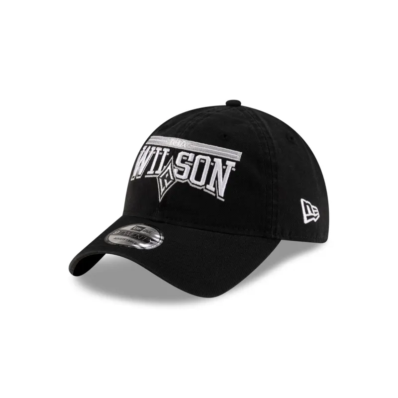 Las Vegas Aces A'ja Wilson Wordmark 9TWENTY Adjustable Hat sold by New Era