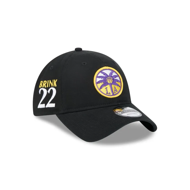 Los Angeles Sparks Cameron Brink Black 9TWENTY Adjustable Hat sold by New Era