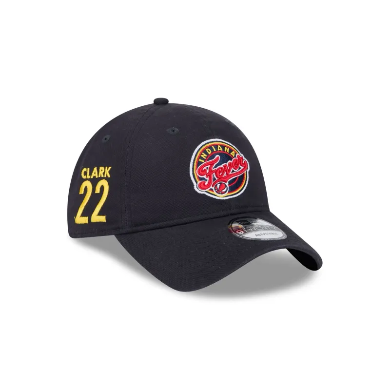 Indiana Fever Caitlin Clark Navy Logo 9TWENTY Adjustable Hat sold by New Era