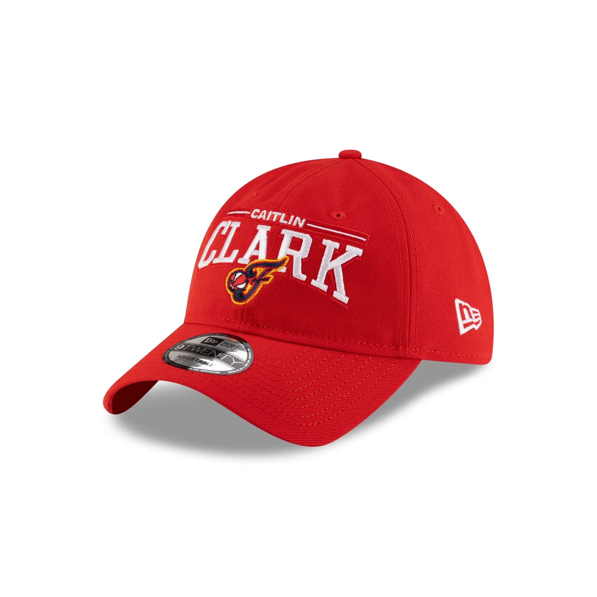 Indiana Fever Caitlin Clark Wordmark Red 9TWENTY Adjustable Hat sold by New Era