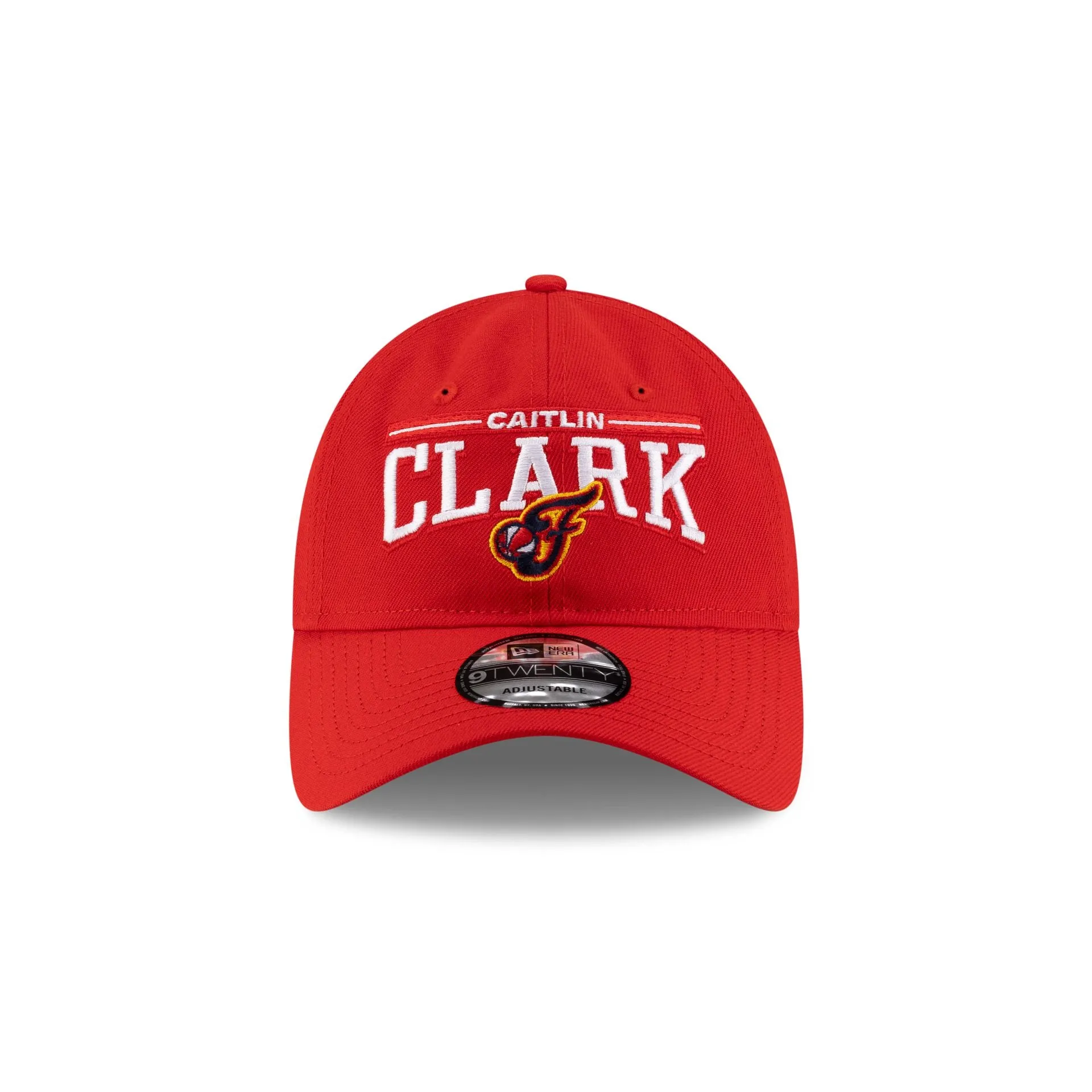 Indiana Fever Caitlin Clark Wordmark Red 9TWENTY Adjustable Hat sold by New Era product image thumbnail 2