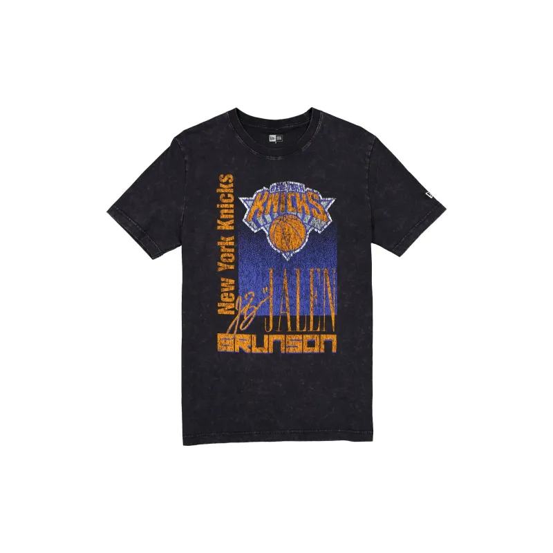 New York Knicks Jalen Brunson Washed T-Shirt sold by New Era