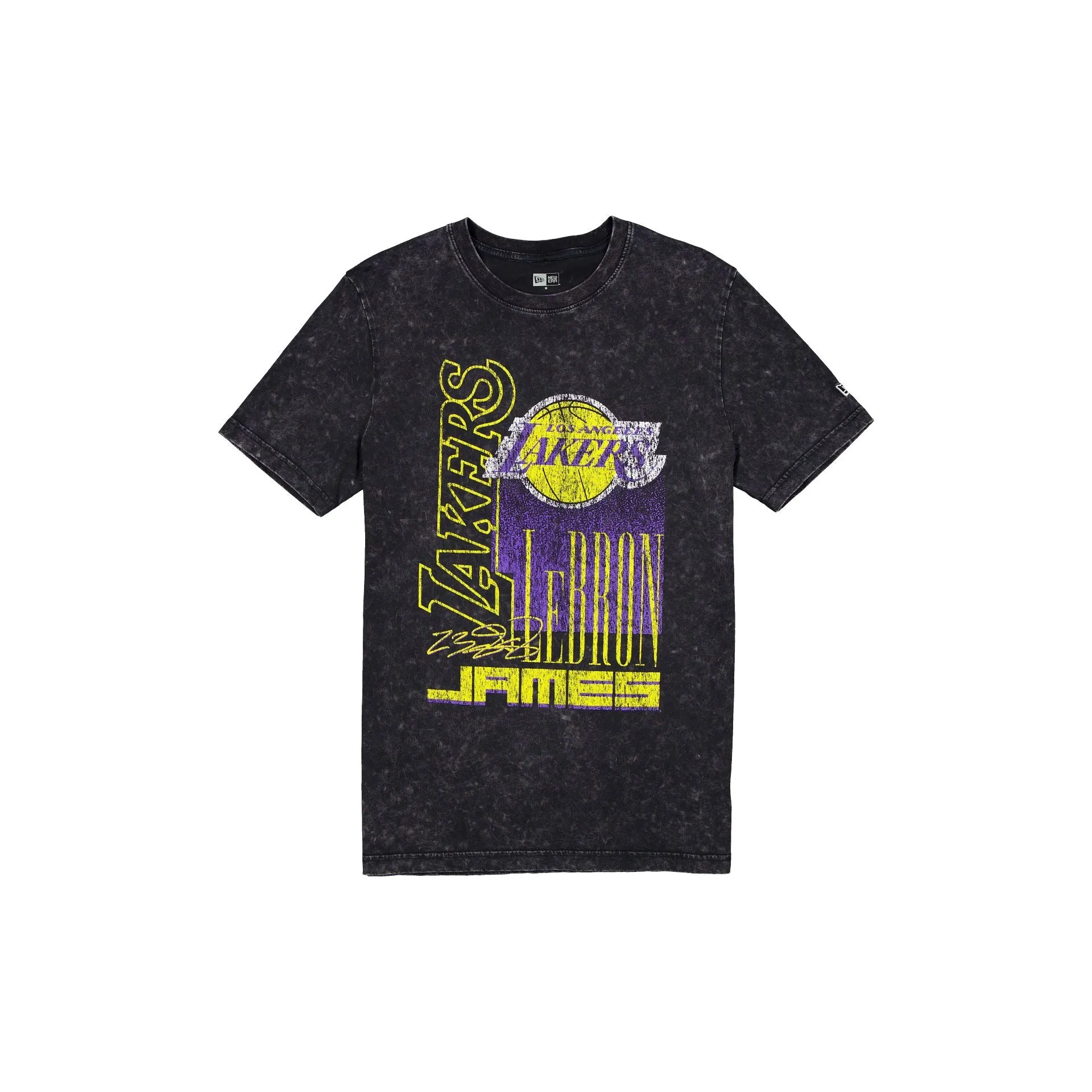 Los Angeles Lakers Lebron James Washed T-Shirt sold by New Era