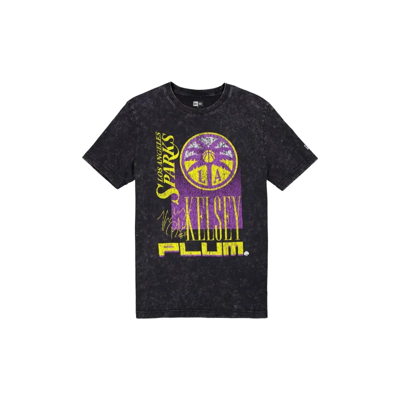 Los Angeles Sparks Kelsey Plum Washed T-Shirt sold by New Era