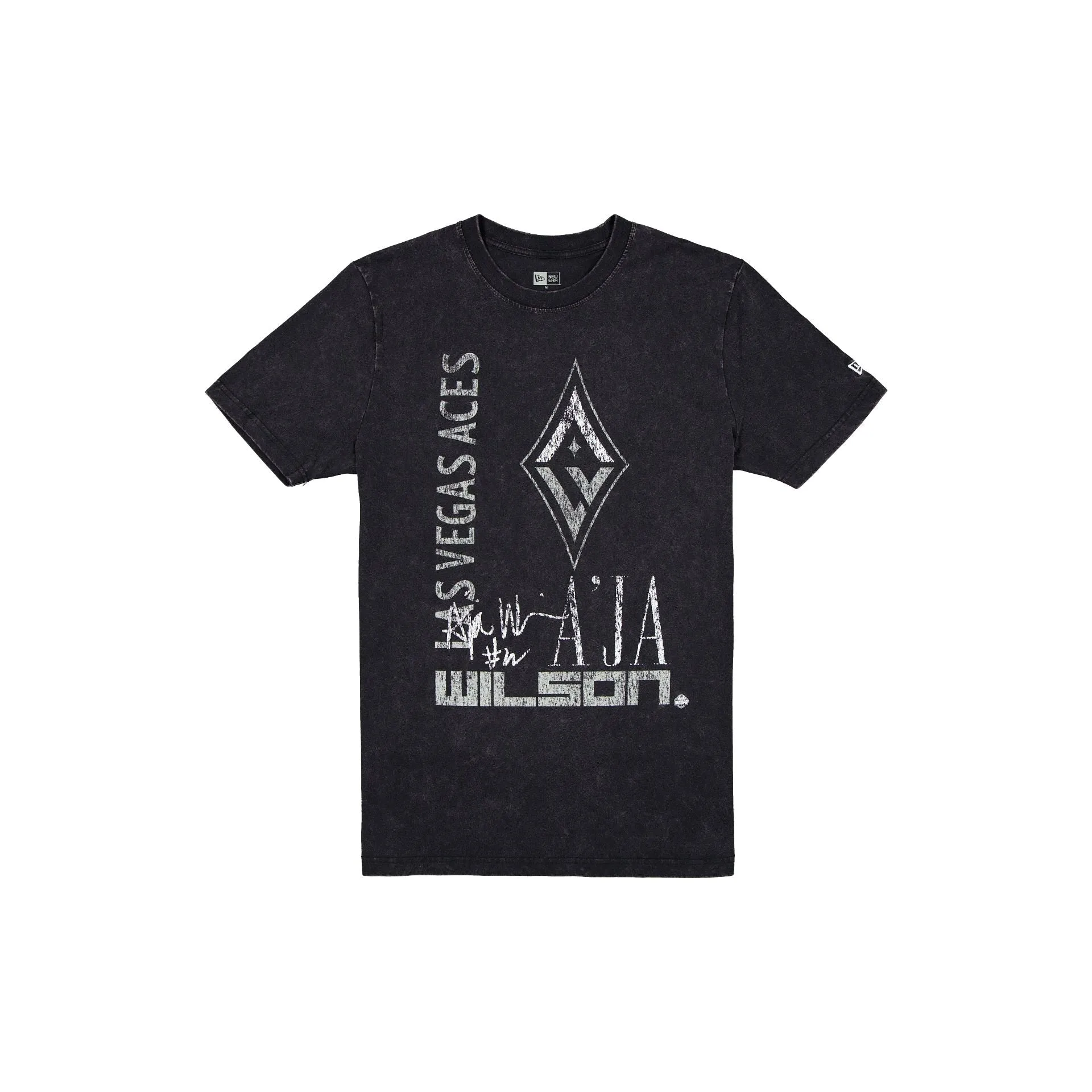 Las Vegas Aces A'ja Wilson Washed T-Shirt sold by New Era