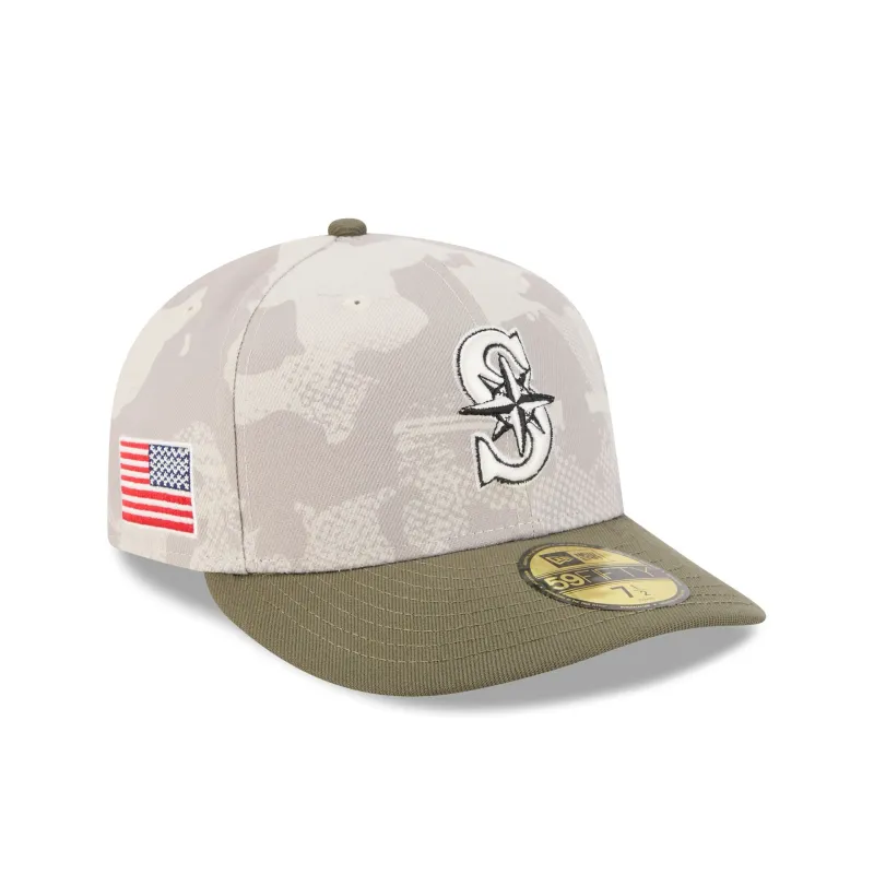 Seattle Mariners Armed Forces Day 2025 59FIFTY Fitted Hat sold by New Era