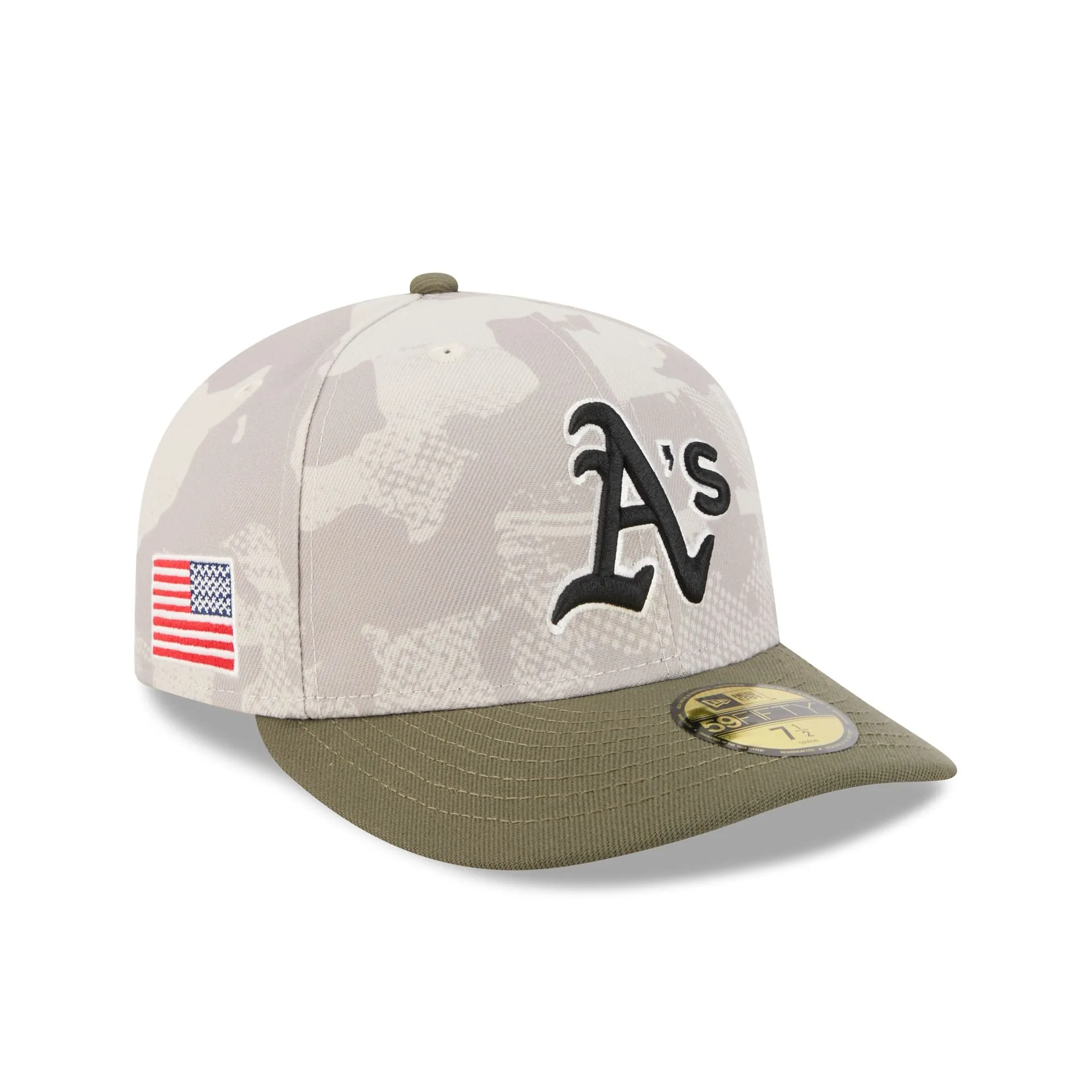 Oakland Athletics Armed Forces Day 2025 59FIFTY Fitted Hat sold by New Era