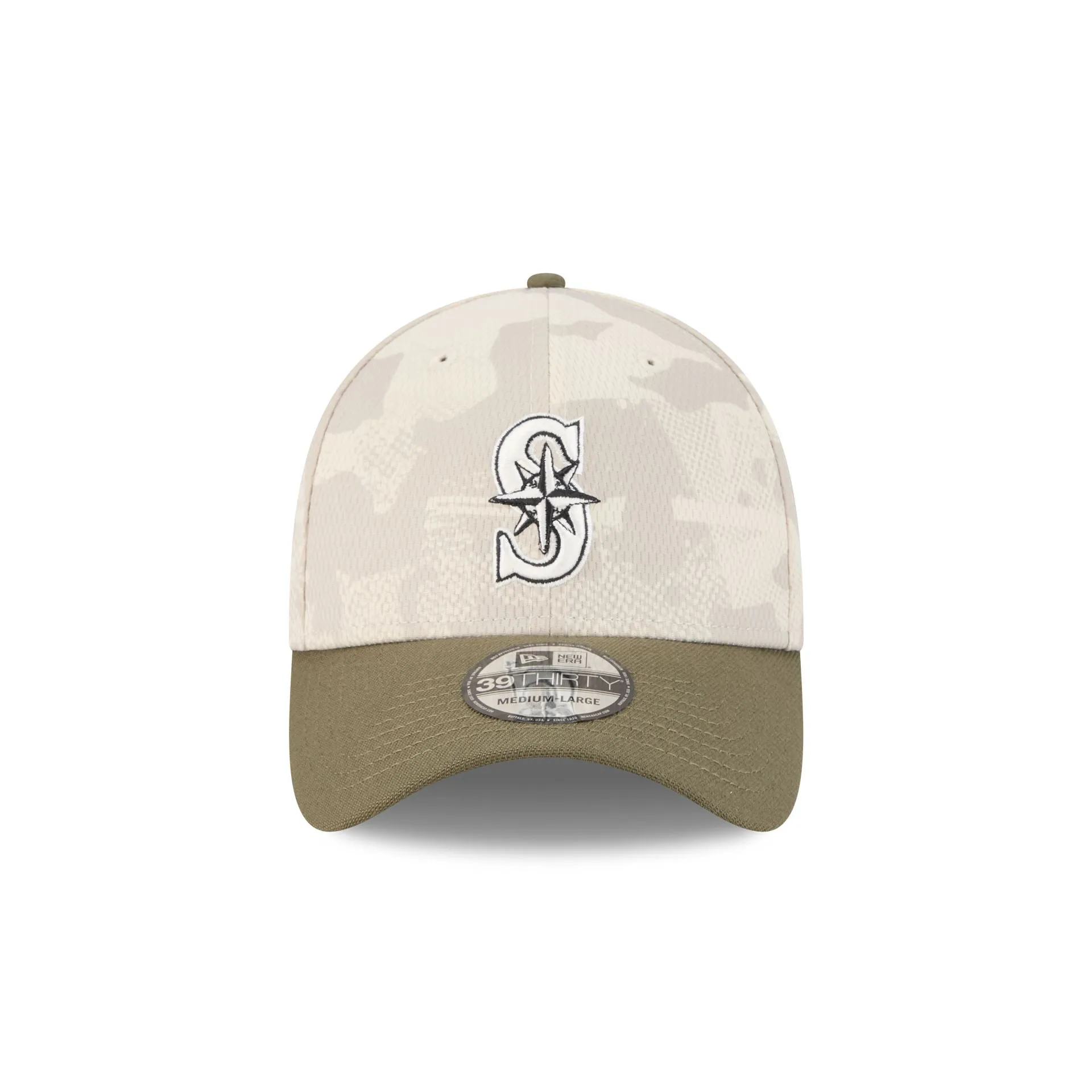 Seattle Mariners Armed Forces Day 2025 39THIRTY Stretch Fit Hat sold by New Era product image thumbnail 2