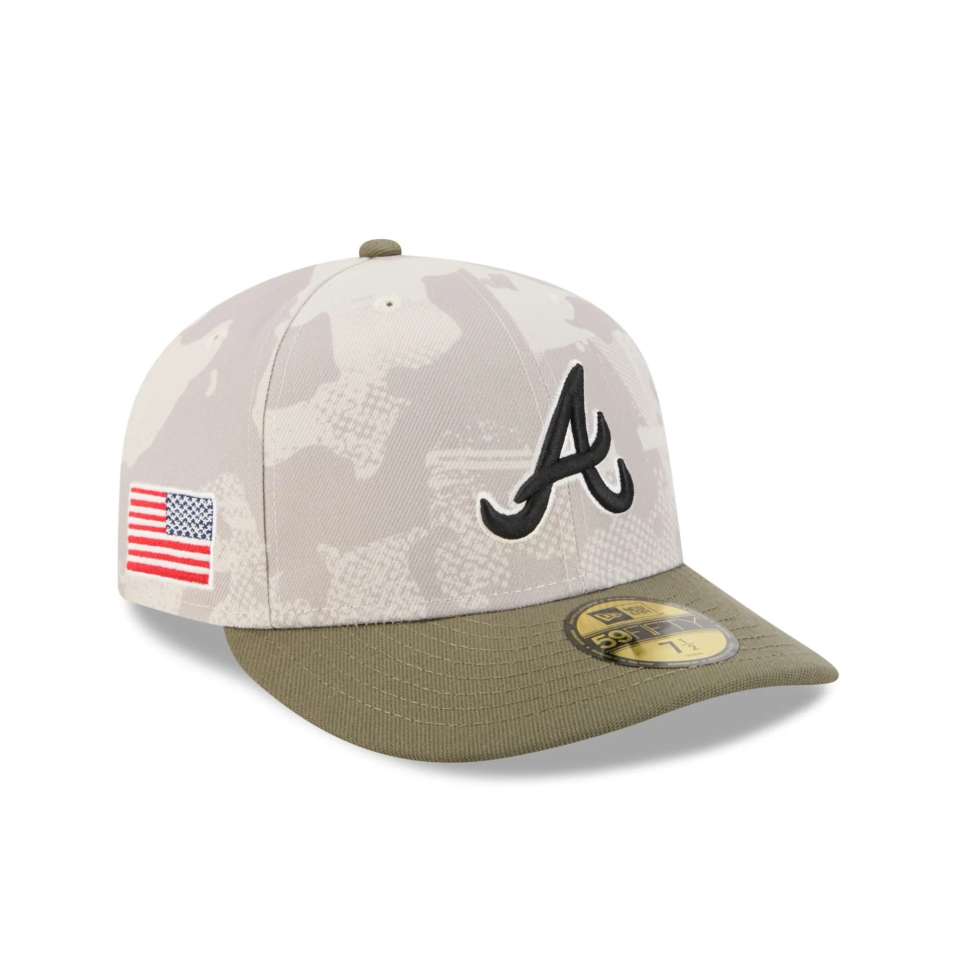 Atlanta Braves Armed Forces Day 2025 59FIFTY Fitted Hat sold by New Era