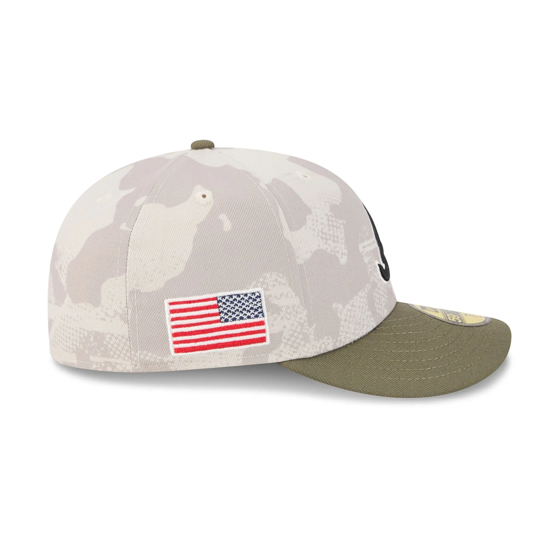 Atlanta Braves Armed Forces Day 2025 59FIFTY Fitted Hat sold by New Era product image thumbnail 4
