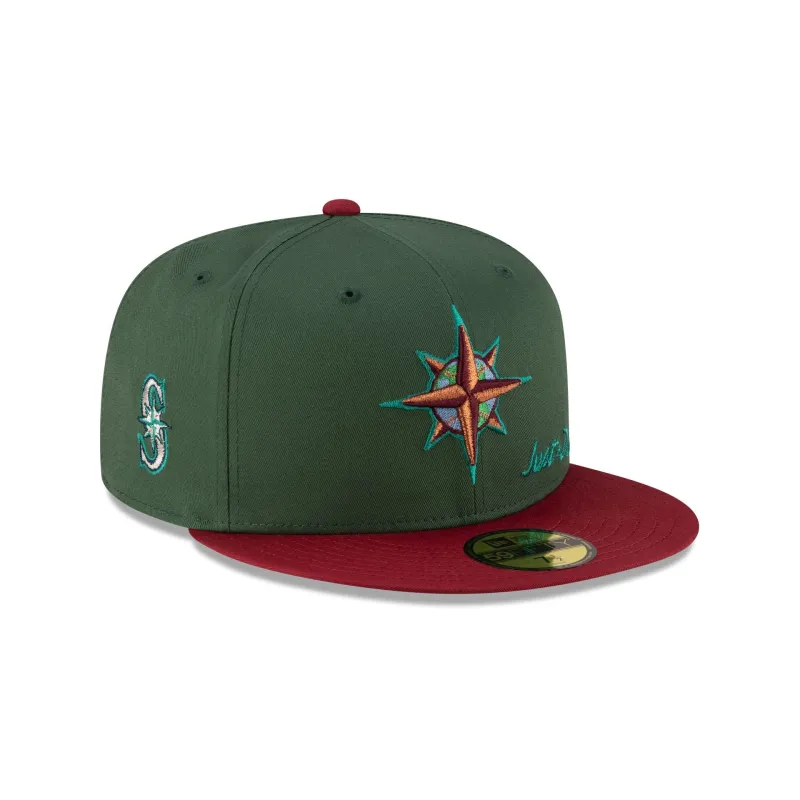 Just Don x Seattle Mariners Earth Day 59FIFTY Fitted Hat sold by New Era