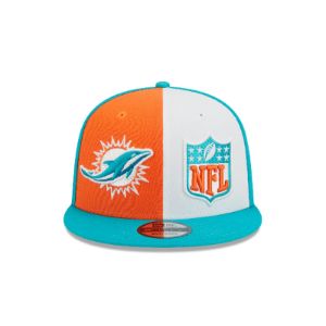 Miami Dolphins 2023 Sideline 9FIFTY Snapback Hat sold by New Era
