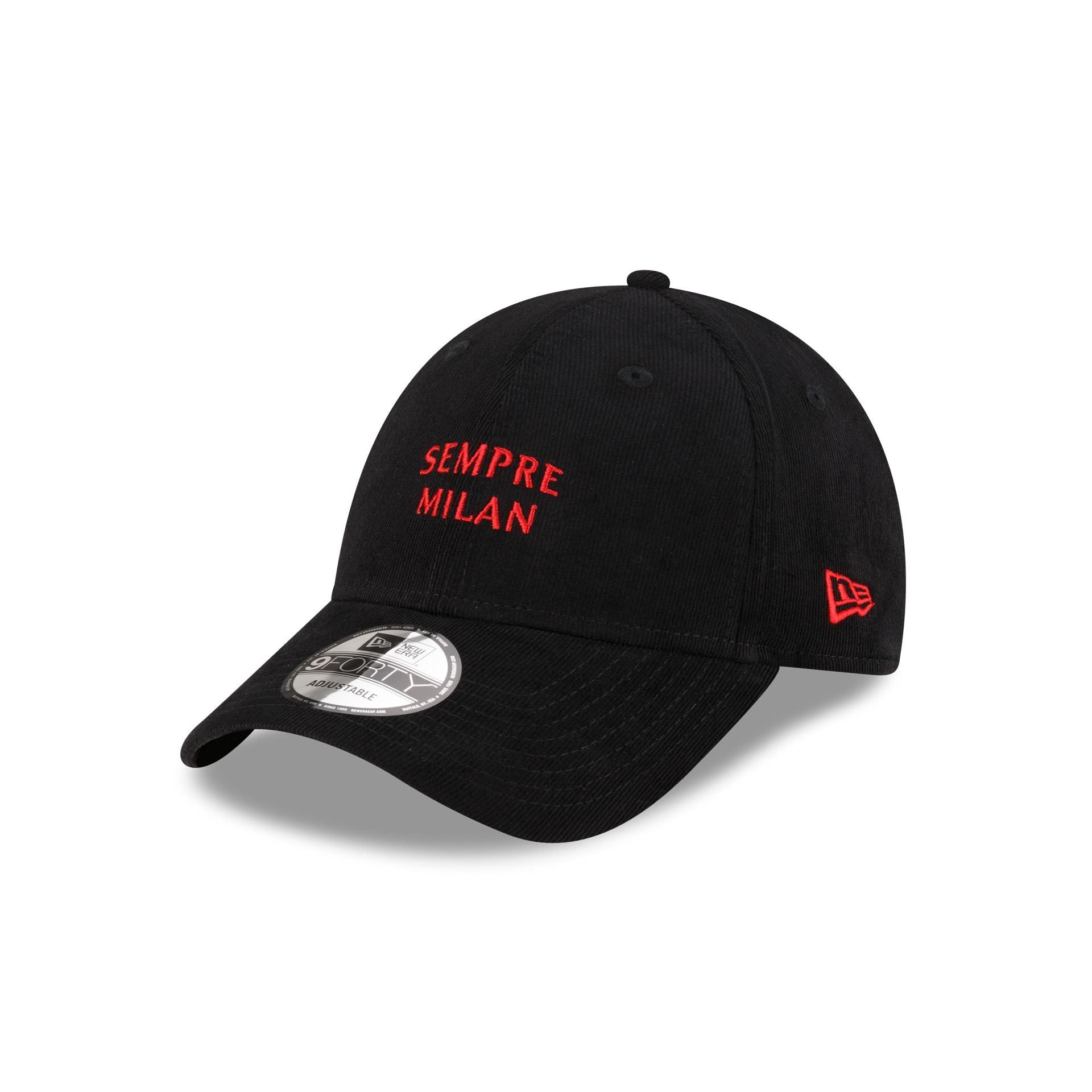 AC Milan Corduroy 9FORTY Adjustable Hat sold by New Era