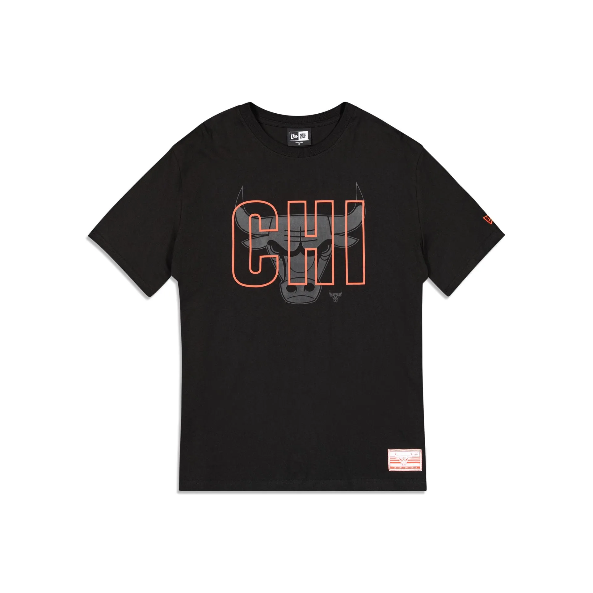 Chicago Bulls 2023 City Edition Black T-Shirt sold by New Era