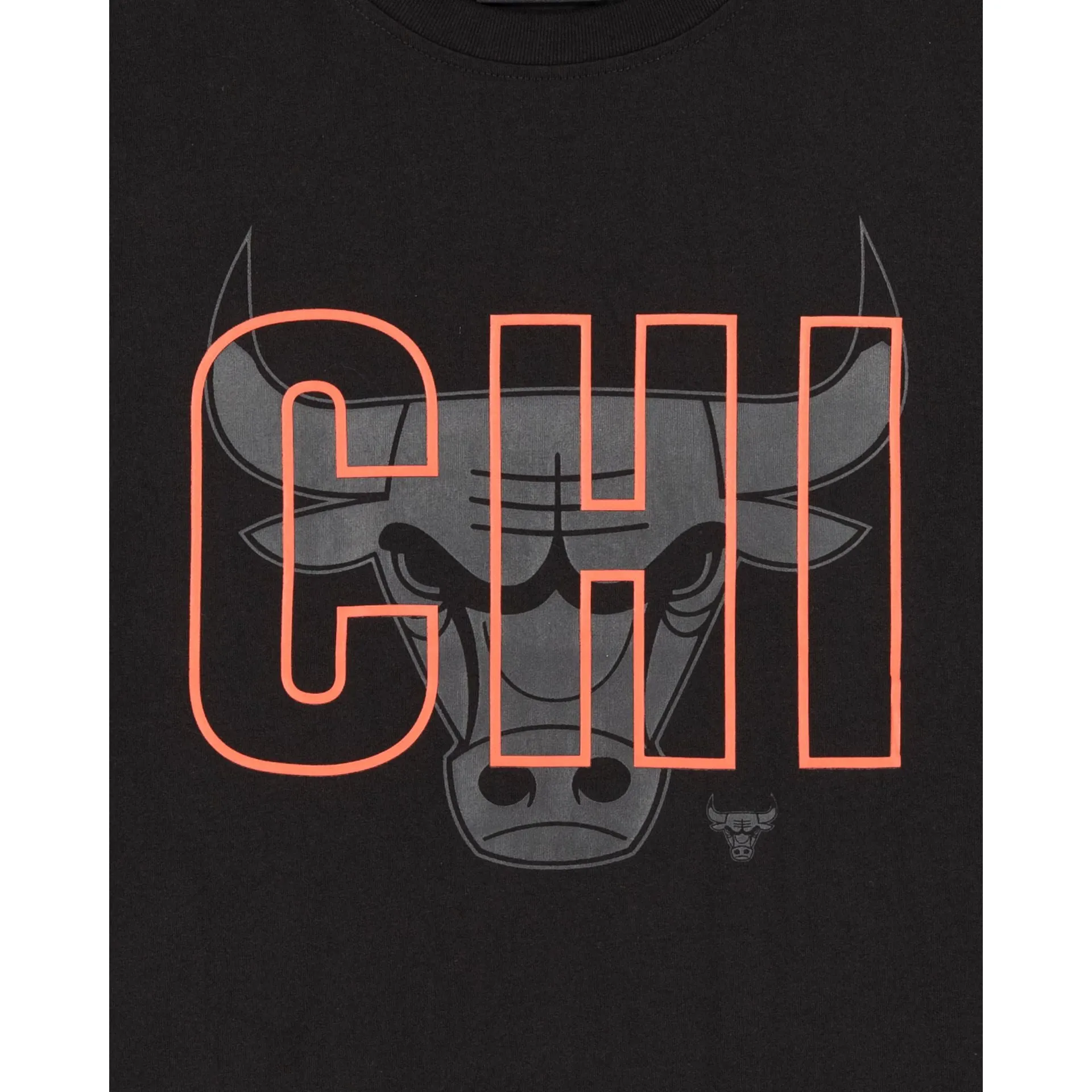 Chicago Bulls 2023 City Edition Black T-Shirt sold by New Era product image thumbnail 4