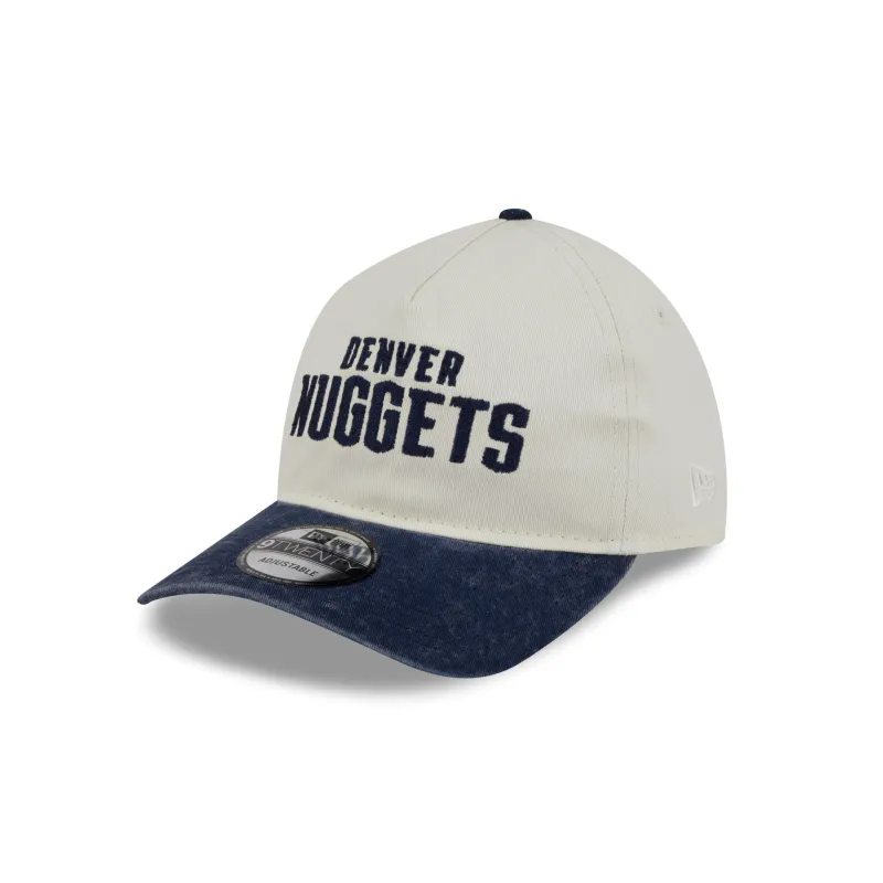 Denver Nuggets Sport Classics Pastel 9TWENTY A-Frame Adjustable Hat sold by New Era