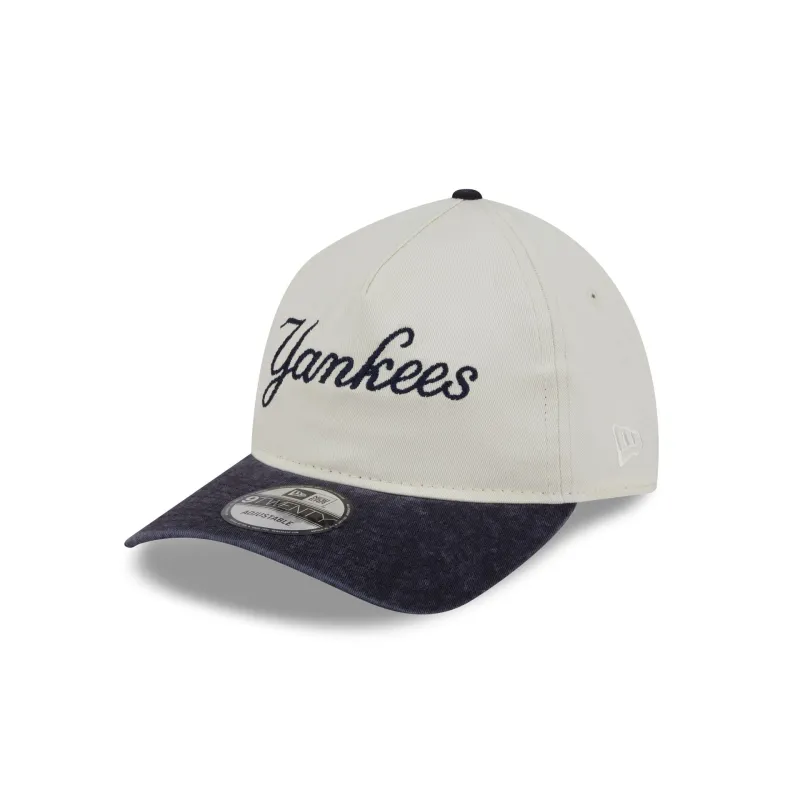 New York Yankees Sport Classics Pastel 9TWENTY A-Frame Adjustable Hat sold by New Era
