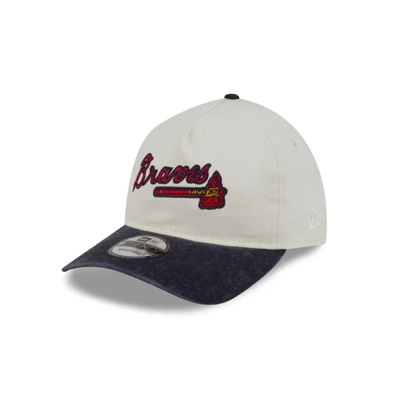 Atlanta Braves Sport Classics Pastel 9TWENTY A-Frame Adjustable Hat sold by New Era