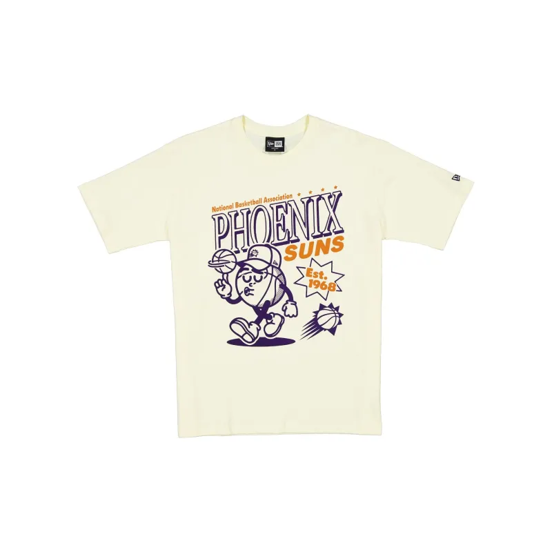 Phoenix Suns Sport Classics Chrome White T-Shirt sold by New Era