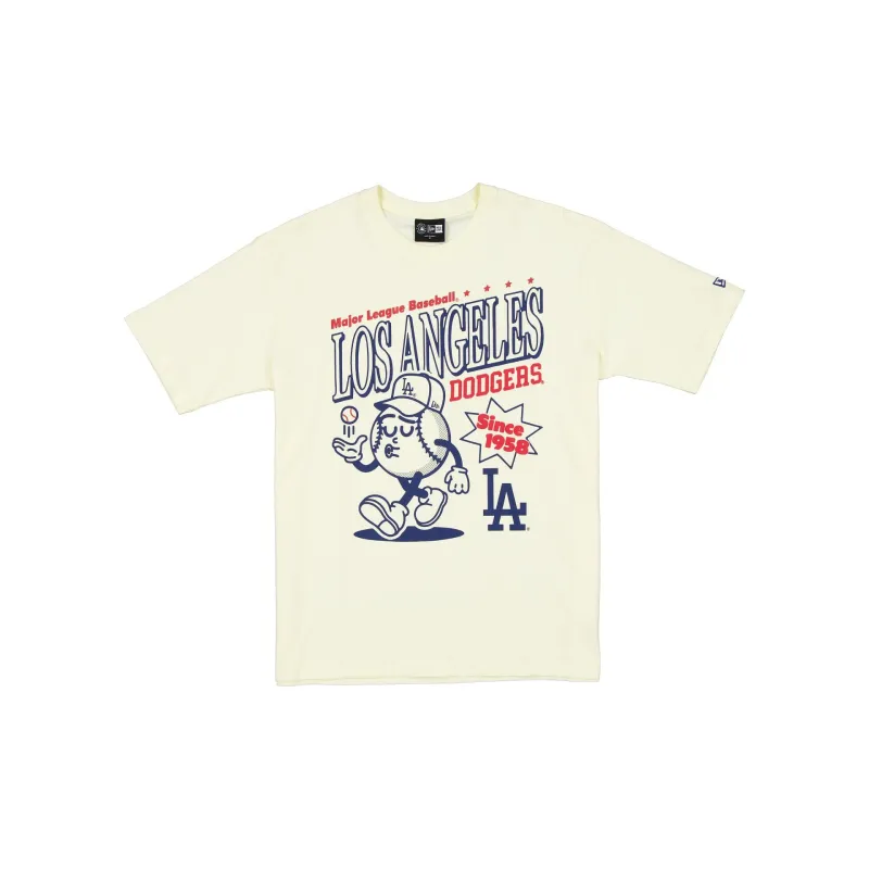 Los Angeles Dodgers Sport Classics Chrome White T-Shirt sold by New Era