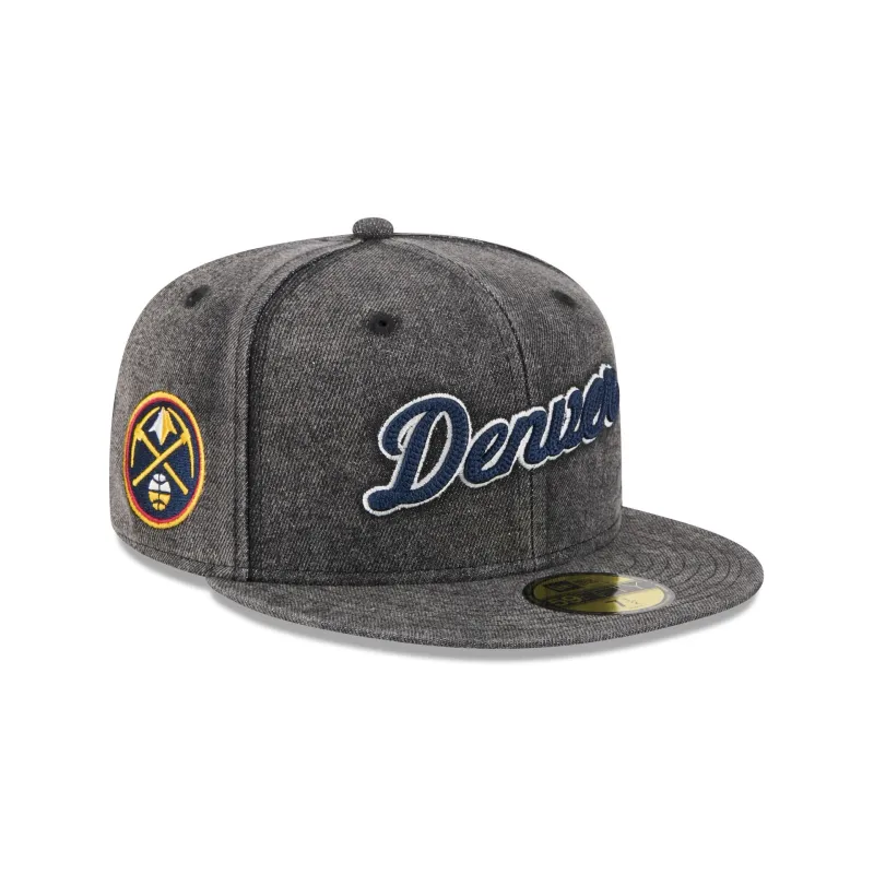 Denver Nuggets Sport Classics Pastel 59FIFTY Fitted Hat sold by New Era