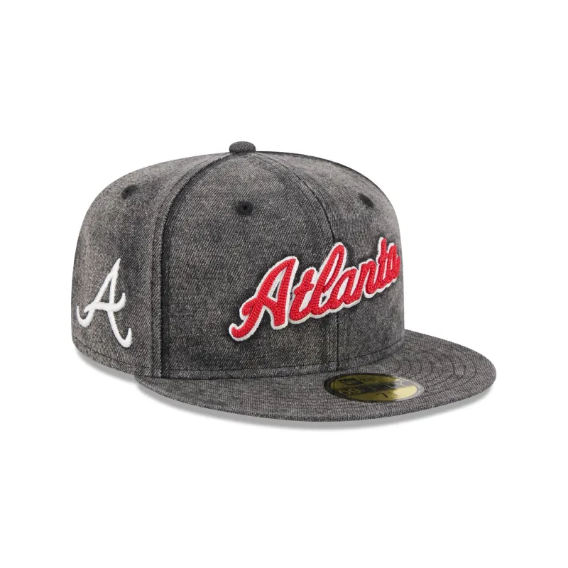 Atlanta Braves Sport Classics Pastel 59FIFTY Fitted Hat sold by New Era