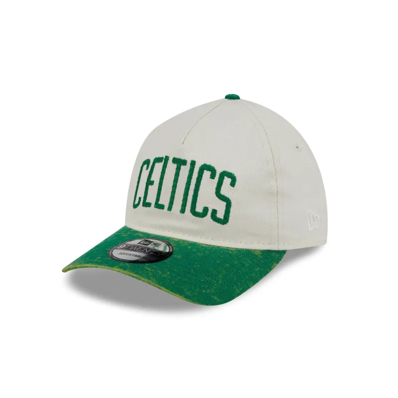 Boston Celtics Sport Classics Pastel 9TWENTY A-Frame Adjustable Hat sold by New Era