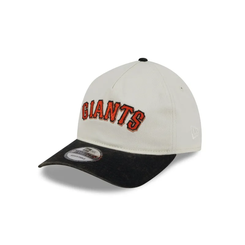 San Francisco Giants Sport Classics Pastel 9TWENTY A-Frame Adjustable Hat sold by New Era