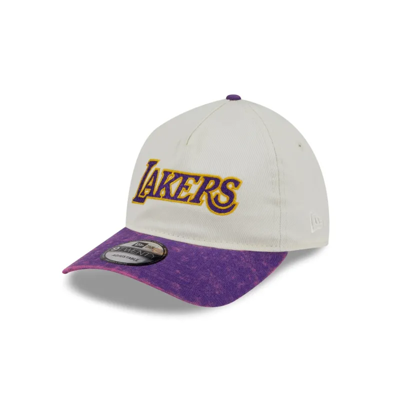 Los Angeles Lakers Sport Classics Pastel 9TWENTY A-Frame Adjustable Hat sold by New Era