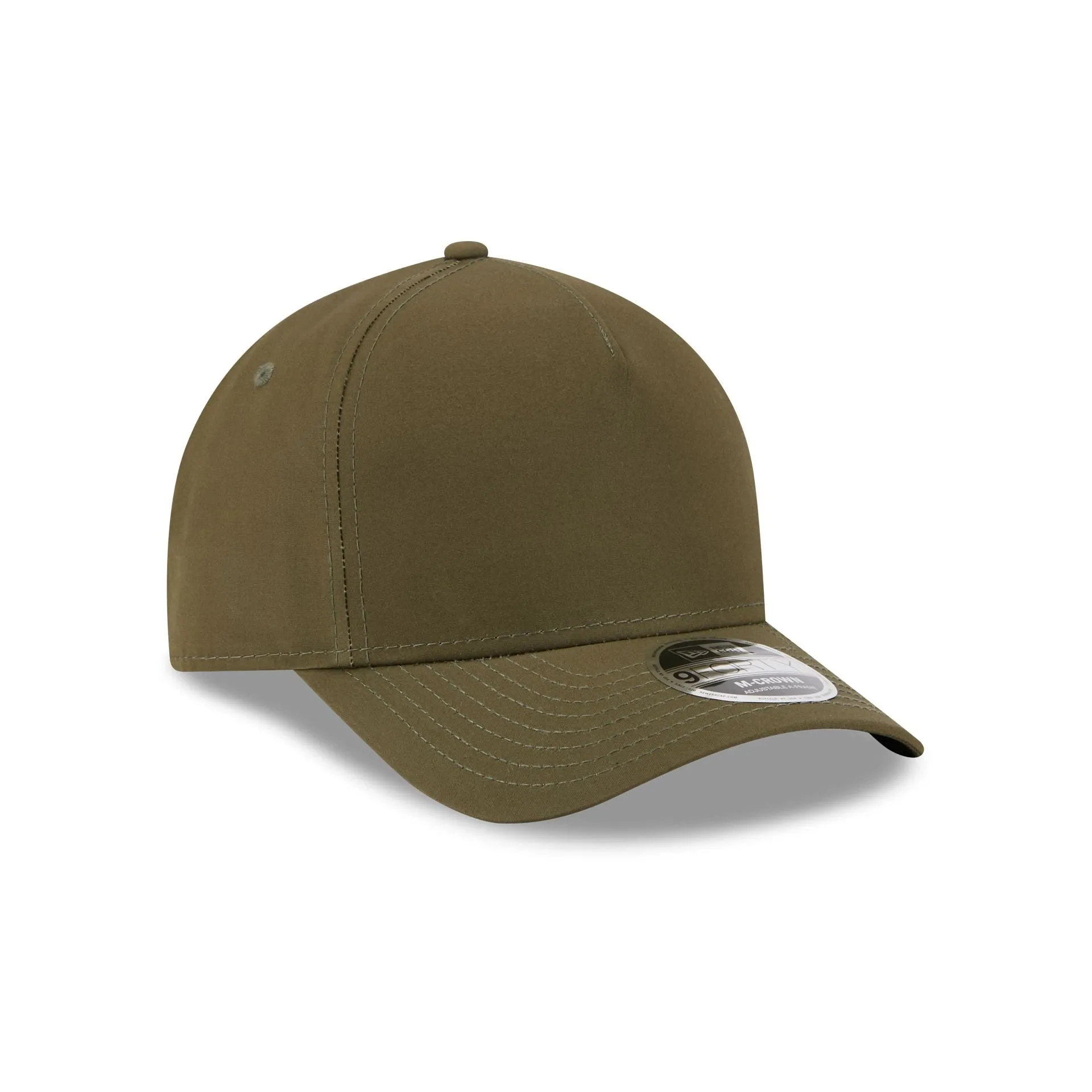 New Era Cap Olive Green 9FORTY M-Crown A-Frame Snapback Hat sold by New Era product image thumbnail 3