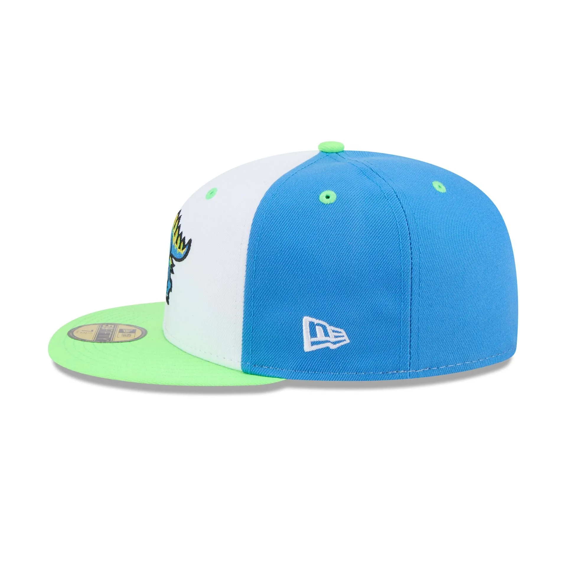 Myrtle Beach Pelicans Theme Night Blue 59FIFTY Fitted Hat sold by New Era product image thumbnail 4
