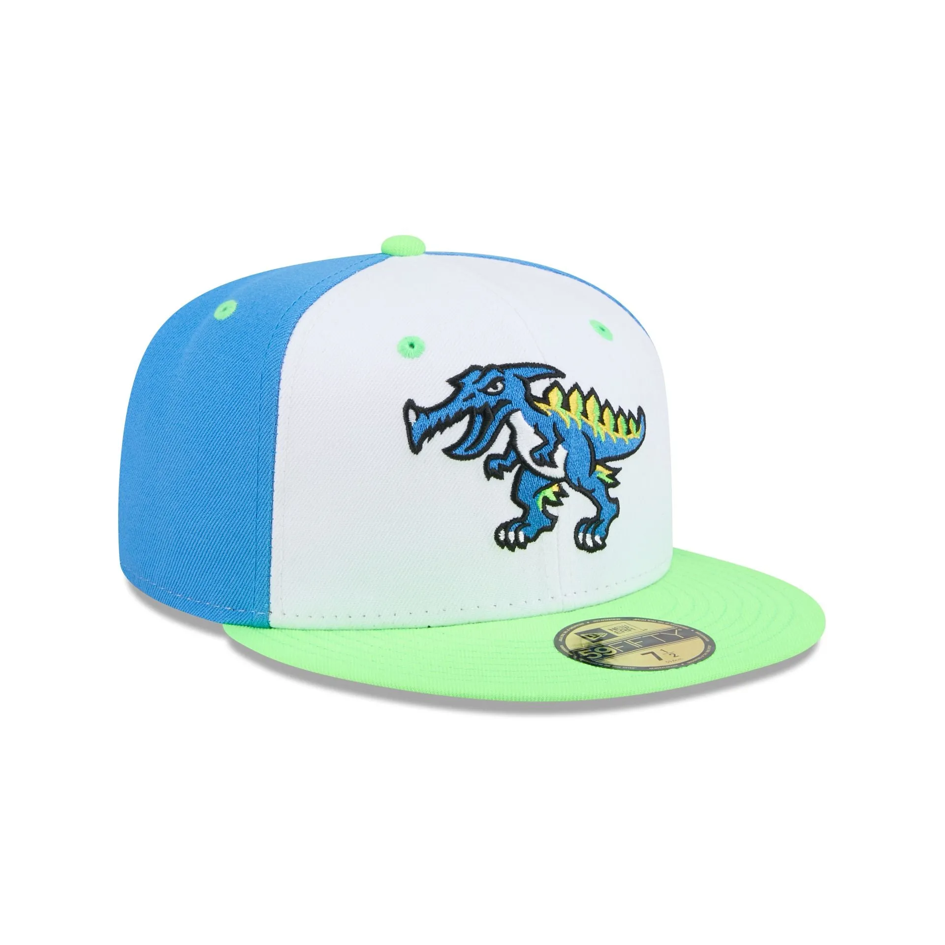 Myrtle Beach Pelicans Theme Night Blue 59FIFTY Fitted Hat sold by New Era product image thumbnail 3