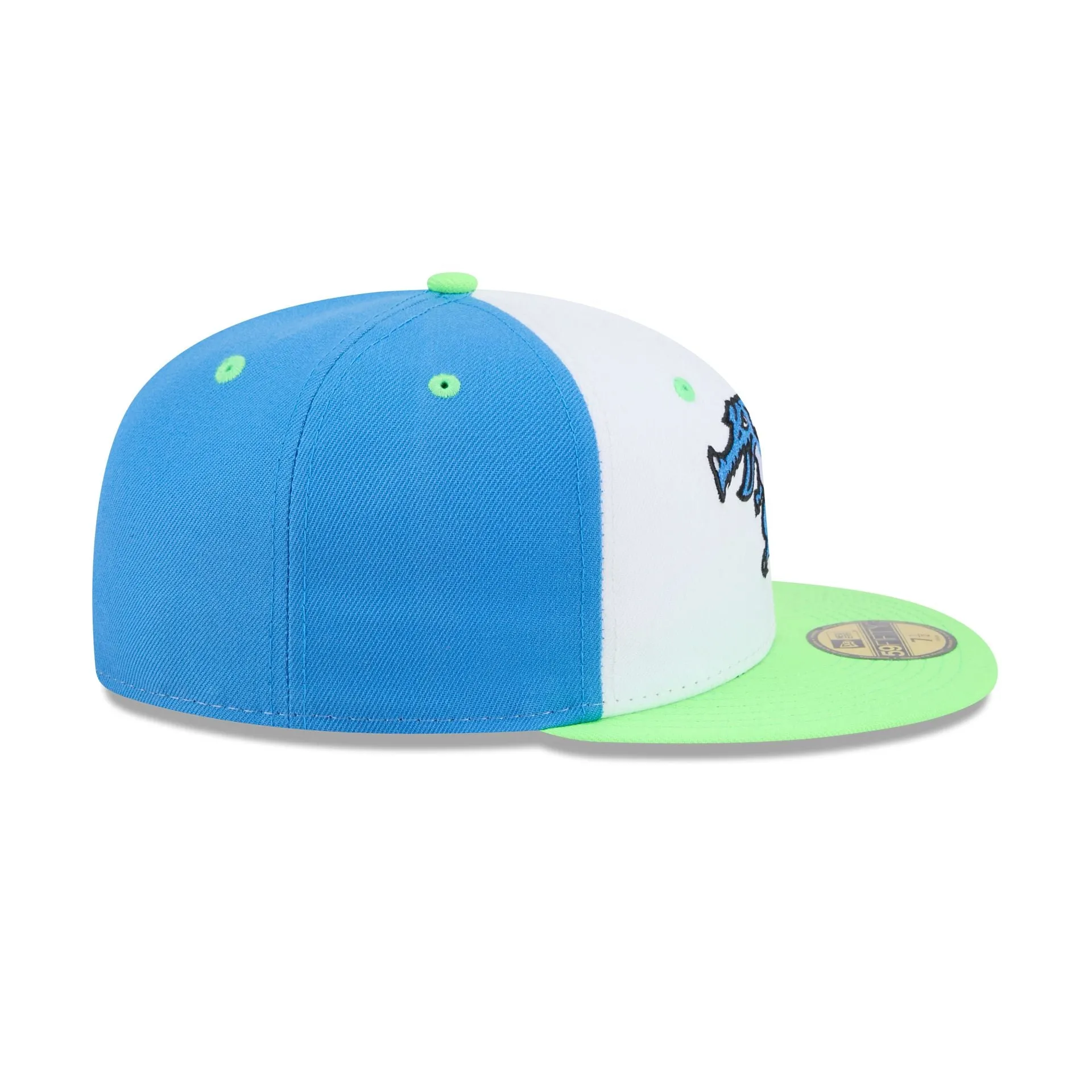Myrtle Beach Pelicans Theme Night Blue 59FIFTY Fitted Hat sold by New Era product image thumbnail 5