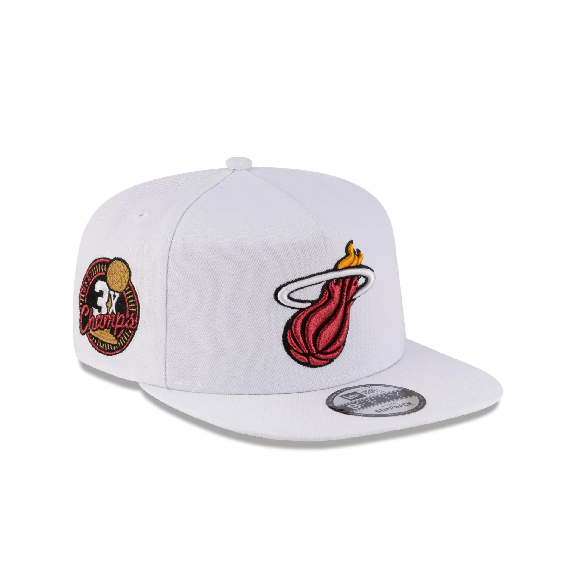 Miami Heat Champions 9FIFTY A-Frame Snapback Hat sold by New Era