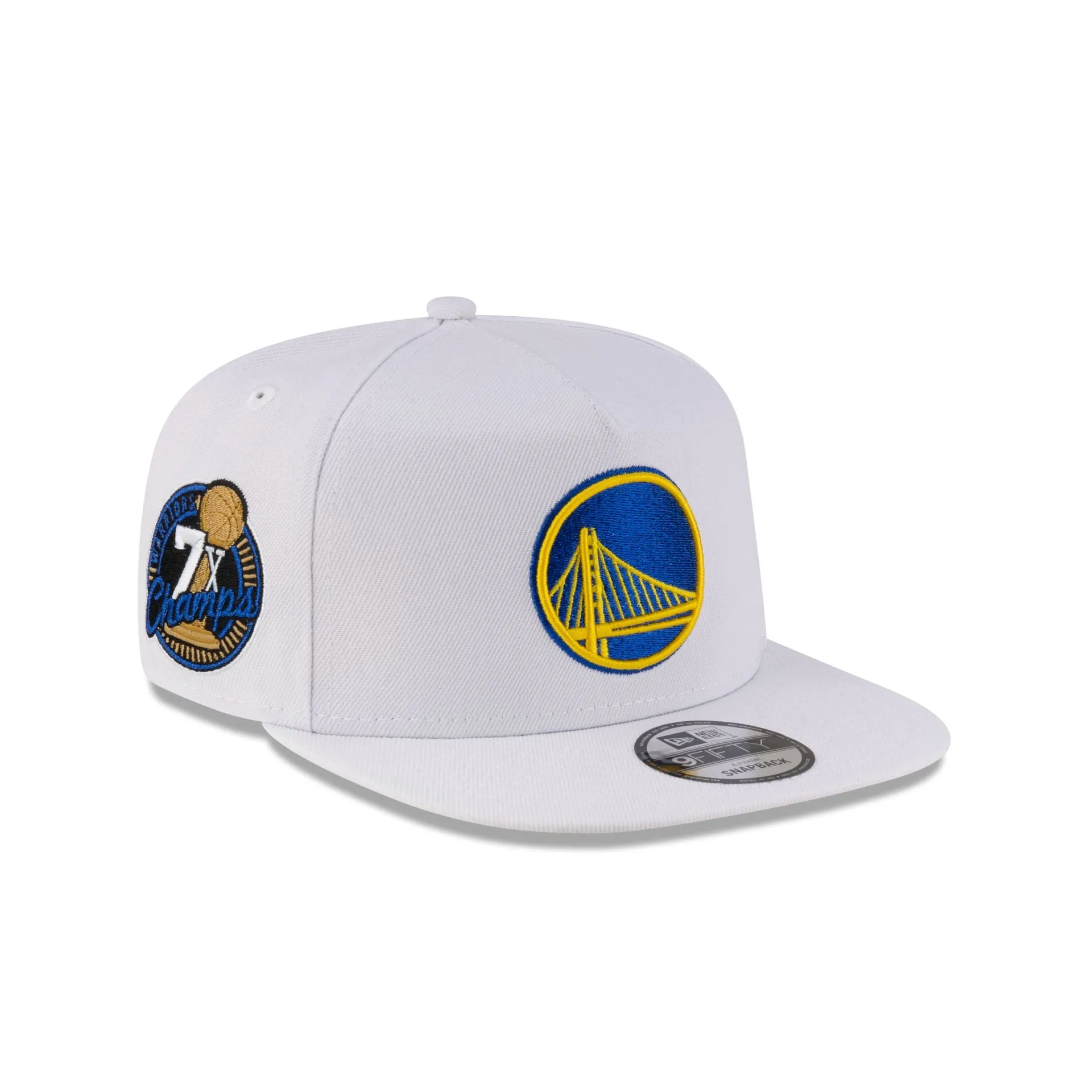 Golden State Warriors Champions 9FIFTY A-Frame Snapback Hat sold by New Era