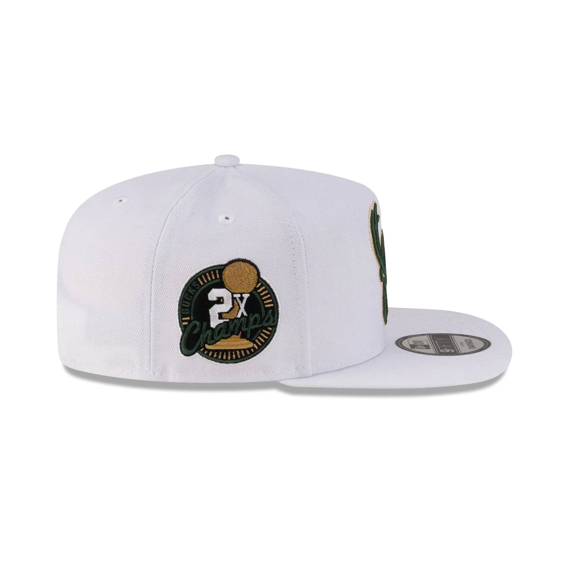 Milwaukee Bucks Champions 9FIFTY A-Frame Snapback Hat sold by New Era product image thumbnail 4