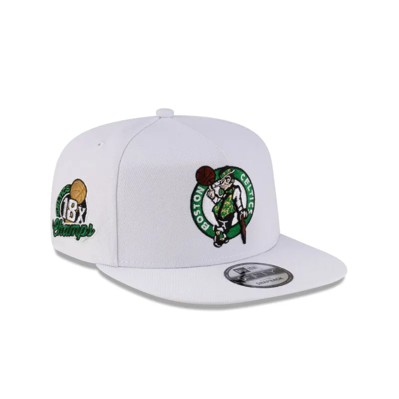 Boston Celtics Champions 9FIFTY A-Frame Snapback Hat sold by New Era