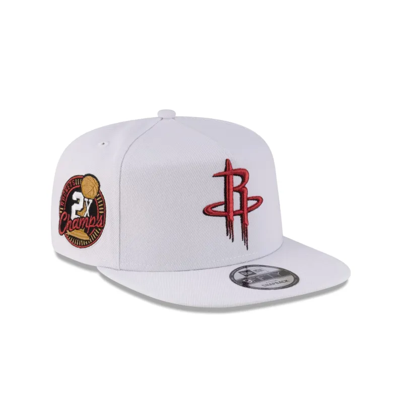 Houston Rockets Champions 9FIFTY A-Frame Snapback Hat sold by New Era