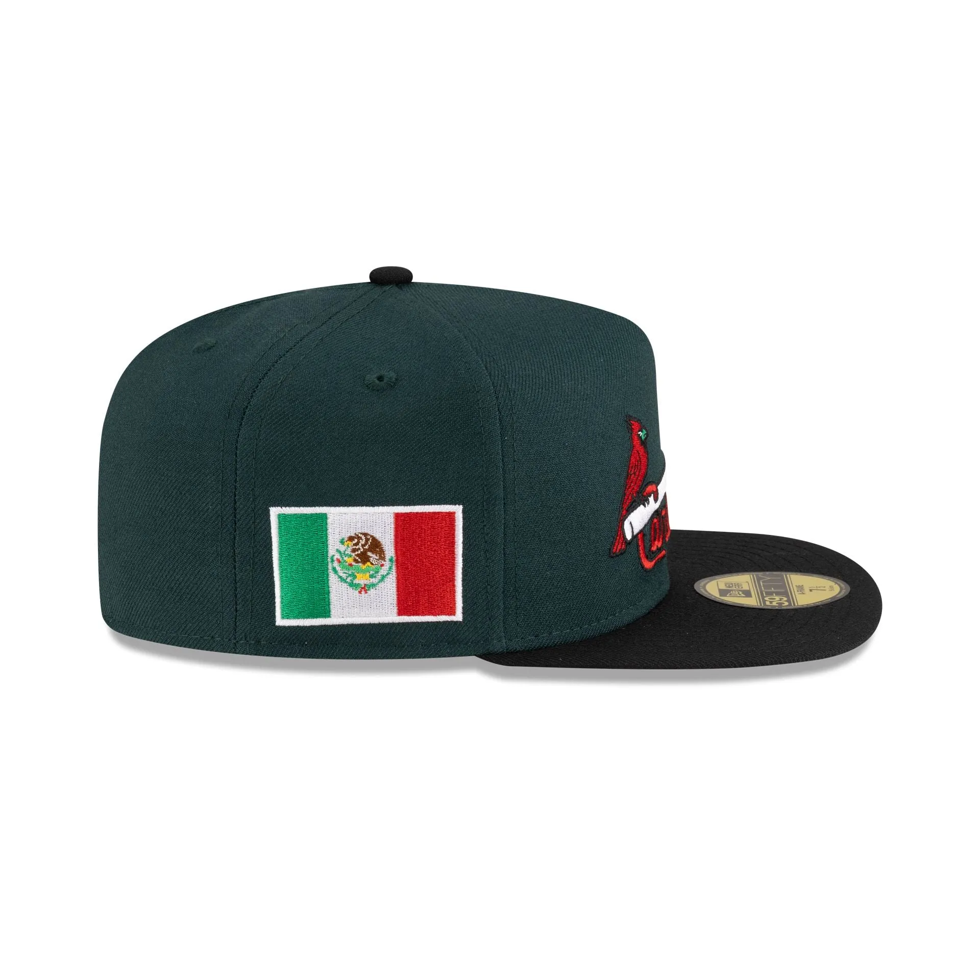 Just Caps Cinco de Mayo Springfield Cardinals 59FIFTY A-Frame Fitted Hat sold by New Era product image thumbnail 4