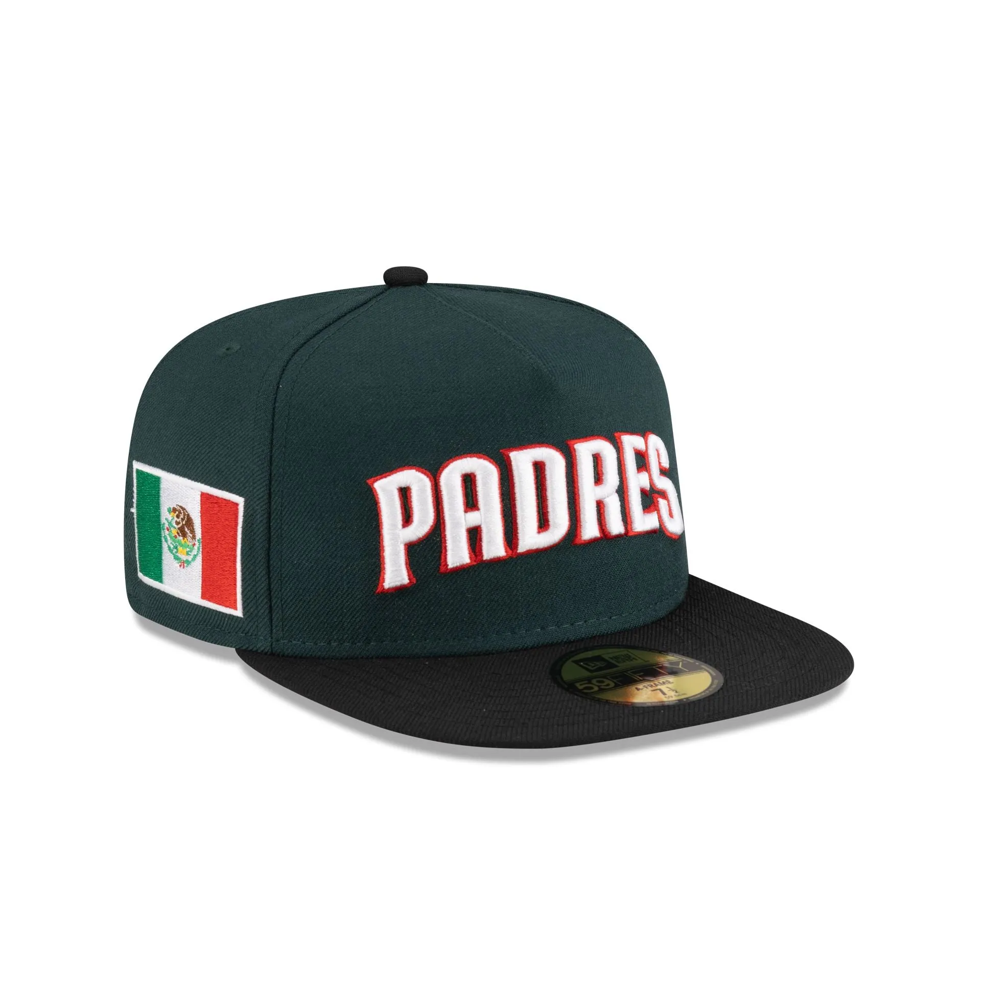 Just Caps Cinco de Mayo San Diego Padres 59FIFTY A-Frame Fitted Hat sold by New Era