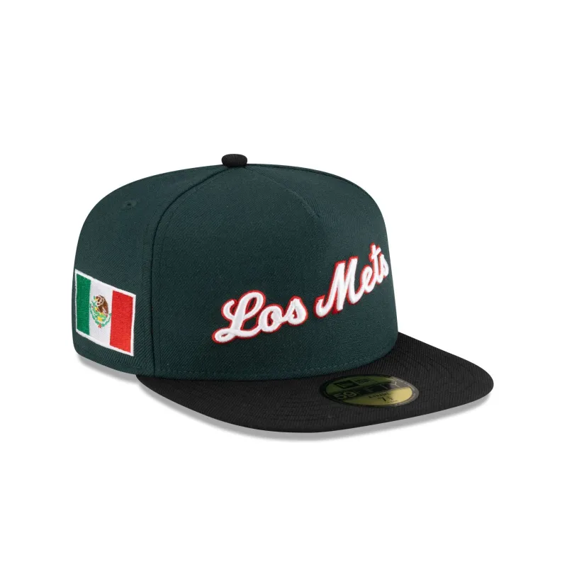 Just Caps Cinco de Mayo New York Mets 59FIFTY A-Frame Fitted Hat sold by New Era