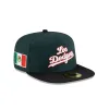 Just Caps Cinco de Mayo Los Angeles Dodgers 59FIFTY A-Frame Fitted Hat sold by New Era