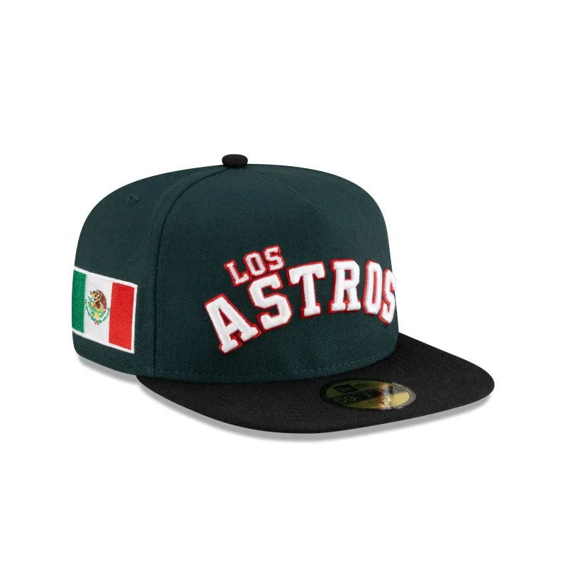 Just Caps Cinco de Mayo Houston Astros 59FIFTY A-Frame Fitted Hat sold by New Era
