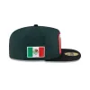 Just Caps Cinco de Mayo Mexico Baseball 59FIFTY A-Frame Fitted Hat sold by New Era