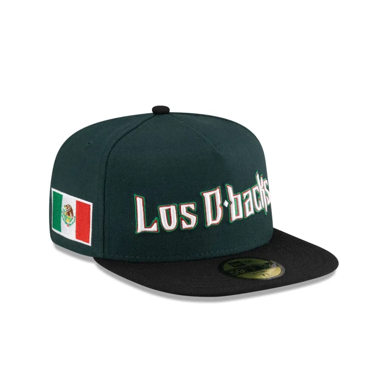 Just Caps Cinco de Mayo Arizona Diamondbacks 59FIFTY A-Frame Fitted Hat sold by New Era